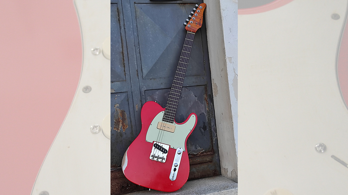 Giordano Tele Custom "Gary Moore" inspired